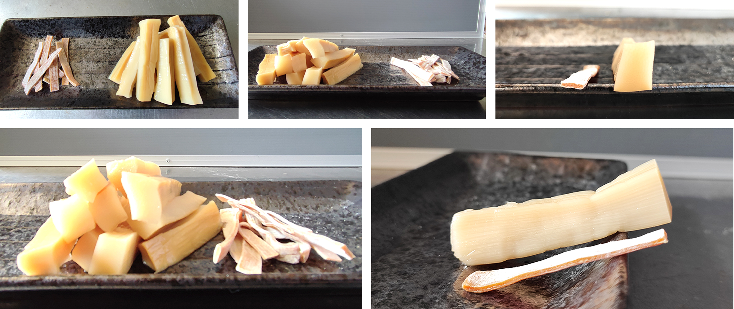 乾燥と戻し後比較